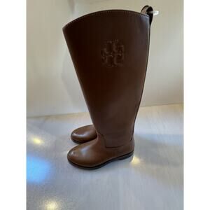 Tory Burch The Riding Boot Size 8 Palissandro (Royal Tan) Color $648